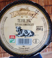 Tejfől 20%