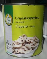 Csiperkegomba, szeletelt