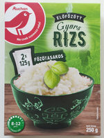 Gyors rizs, főzőtasakos