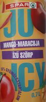 Juicy mangó-maracuja ízű szörp