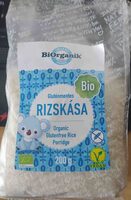 Organic gluten free rice porridge