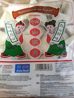 Samoussas au boeuf
