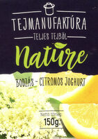 Tejmanufaktúra Nature bodzás - citromos joghurt