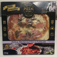 Pizza prosciutto e funghi