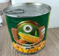 Mais doux en grain