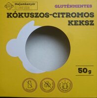 Kókuszos-citromos keksz