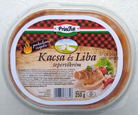 Kacsa és Liba tepertőkrém - csípős
