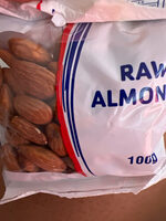 Raw almonds
