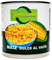 Maíz dulce al vacío