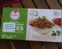 Préparation végétarienne au curry korma