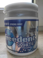 Freedent white menthe fortr