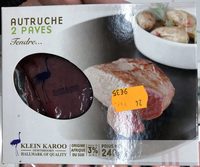 2 pavés d'Autruche