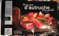 Pavé steak d'autruche pré-grillé