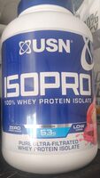 ISOPRO Whey Protein Isolate Strawberry