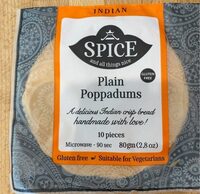 Plain Poppadums