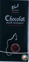Chocolat noir puissant