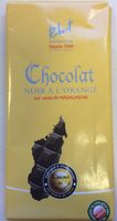 Chocolat noir à l'orange