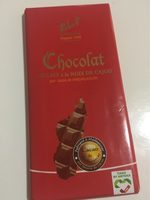 Chocolat au lait à la noix de cajou