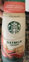Brown Sugar Shaken Espresso non-dairy creamer