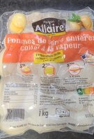 Pomme de terre entière cuites à la vapeur