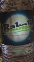 Eau minerale naturelle