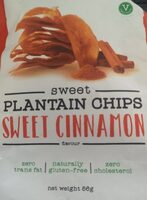 Sweet plantain chips sweet cinnamon