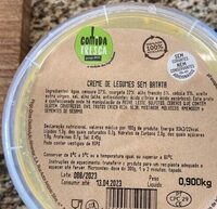 Creme de Legumes sem Batata