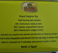 Tea Royal Régime
