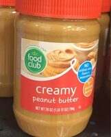 Creamy peanut butter