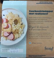 Zuurkoolstramppot Met Rookworsy