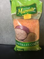 Lentilles corail