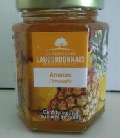Confiture ananas extra au sucre de canne