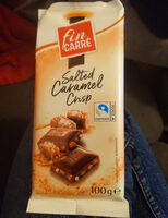 Salted caramel crisp