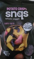 Snas whole veggie LIGHTLY SALTED ΓΑΤΟ POTATO TATO