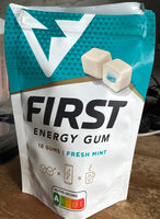 First Energy Gum Fresh Mint 10 Stuks 24 g