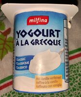 Yogourt à la Grecque