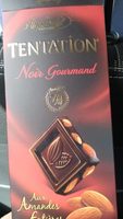 Chocolat Tentation Noir Gourmand Amandes