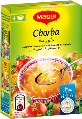 MAGGI Soupe déshydratée Halal Chorba 110g en boite