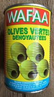 Olives vertes denoyautées