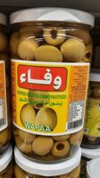 Olives vertes dénoyautées