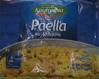 Paëlla de Poisson surgelée