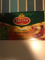 Sultan, green tea of marrakesh, green tea with a blend of mint and sage