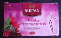 Silhouette queue de cerise, hibiscus, anis