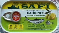 Sardines au citron et à l’huile d’olive