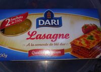 Lasagne a la semoule de ble dur