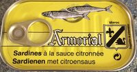 Sardines à la sauce citronnée