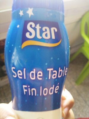 Sel de table iodé