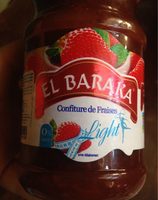Confiture de fraises light