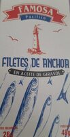 Filetes de anchoa en aceite de girasol