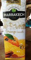 Jus d'orange cannelle
